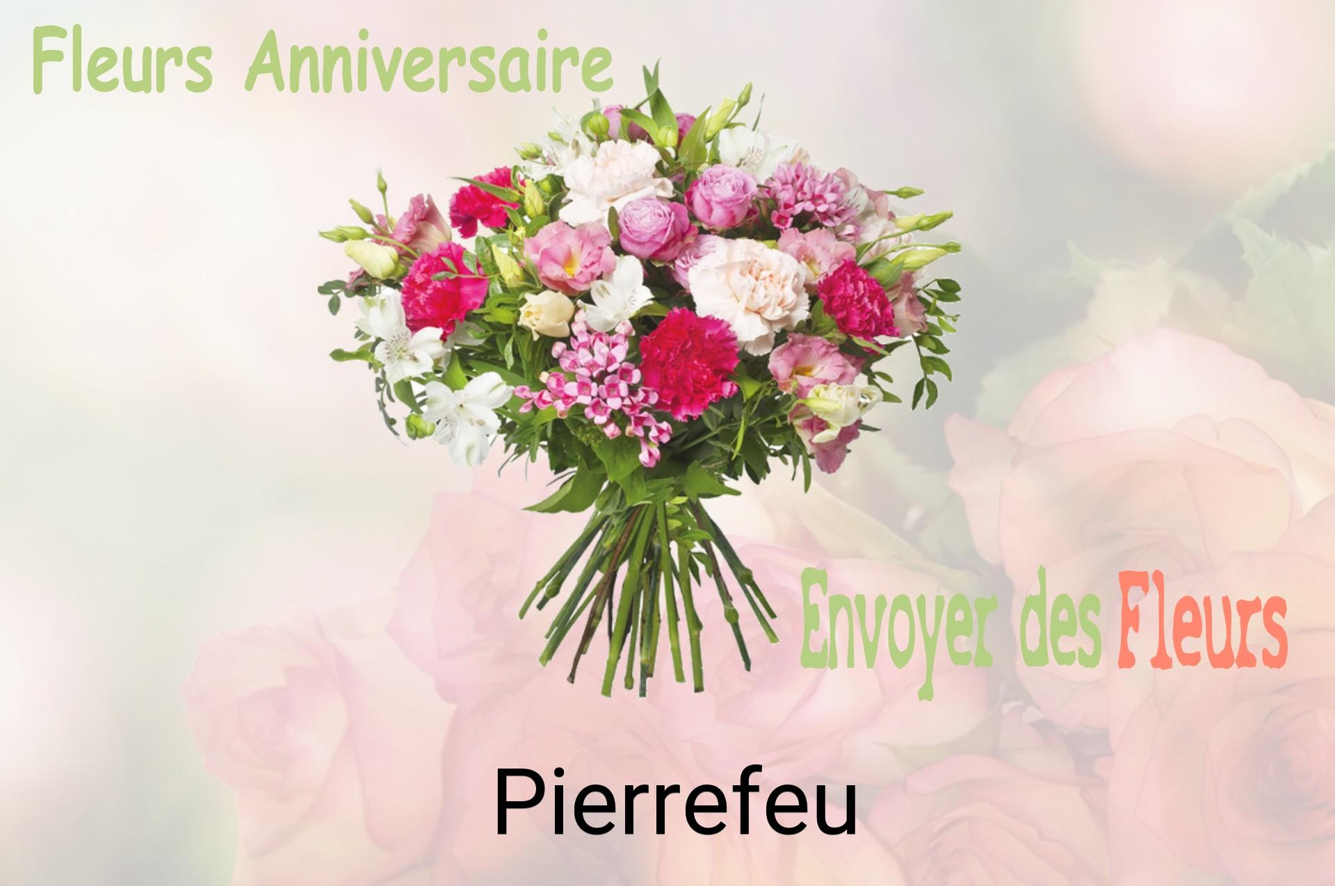 Bouquet de fleurs d’anniversaire livré à Pierrefeu